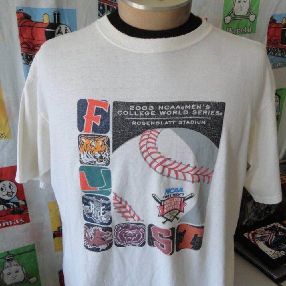 2003 Ncaa College World Series Baseball T Shirt